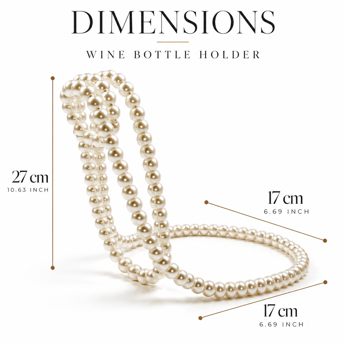 Maison Velle - Floating wine bottle Holder